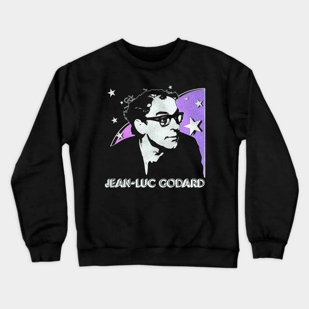 Jean-Luc Godard Crewneck Sweatshirt by darklordpug